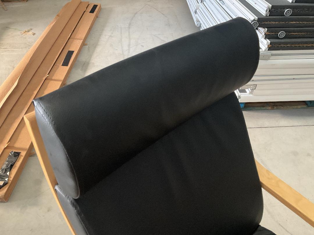 Photo '6' of Wood & PU Rocker Chair Photo '6' of Wood & PU Rocker Chair