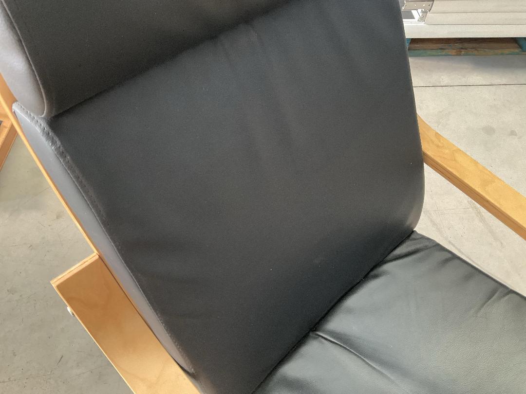 Photo '7' of Wood & PU Rocker Chair Photo '7' of Wood & PU Rocker Chair