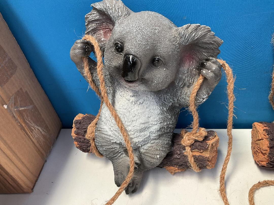 Photo '2' of 3x Koala Outdoor Hanging Ornaments *NEW*