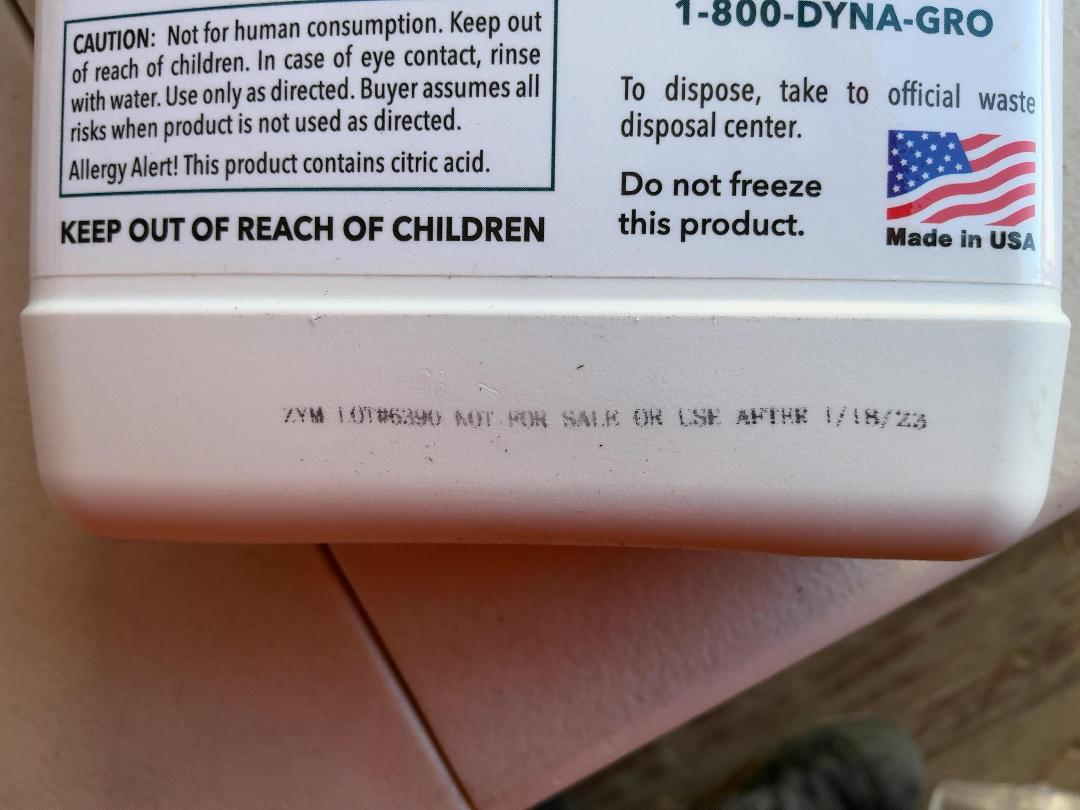 Photo '4' of 6x Dyna-Gro Zyme Cleanser (946ml) Photo '4' of 6x Dyna-Gro Zyme Cleanser (946ml)