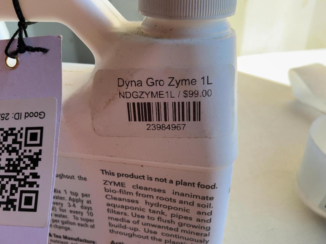 Photo '5' of 6x Dyna-Gro Zyme Cleanser (946ml) Photo '5' of 6x Dyna-Gro Zyme Cleanser (946ml)