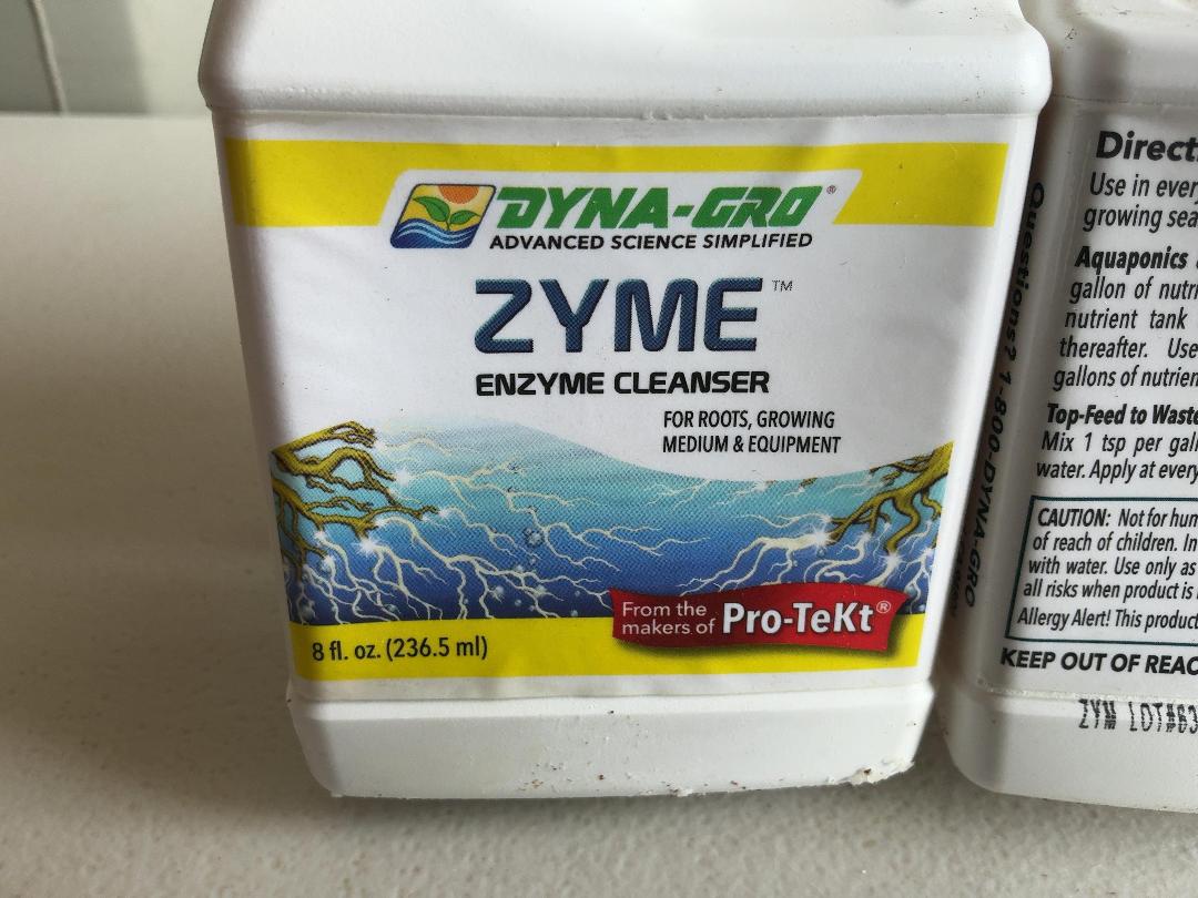 Photo '2' of 4x Dyna-Gro Zyme Cleaner (236.5ml)