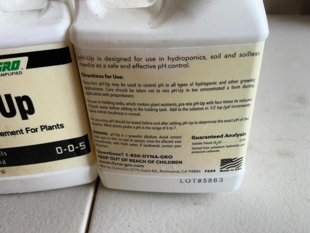 Photo '3' of 4x Dyna-Gro pH-Up (255g) Photo '3' of 4x Dyna-Gro pH-Up (255g)