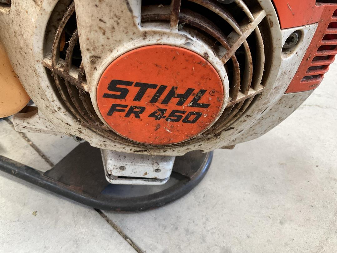 Photo '2' of Stihl Backpack-Style Brush Cutter - Model FR 450 - Does Not Go