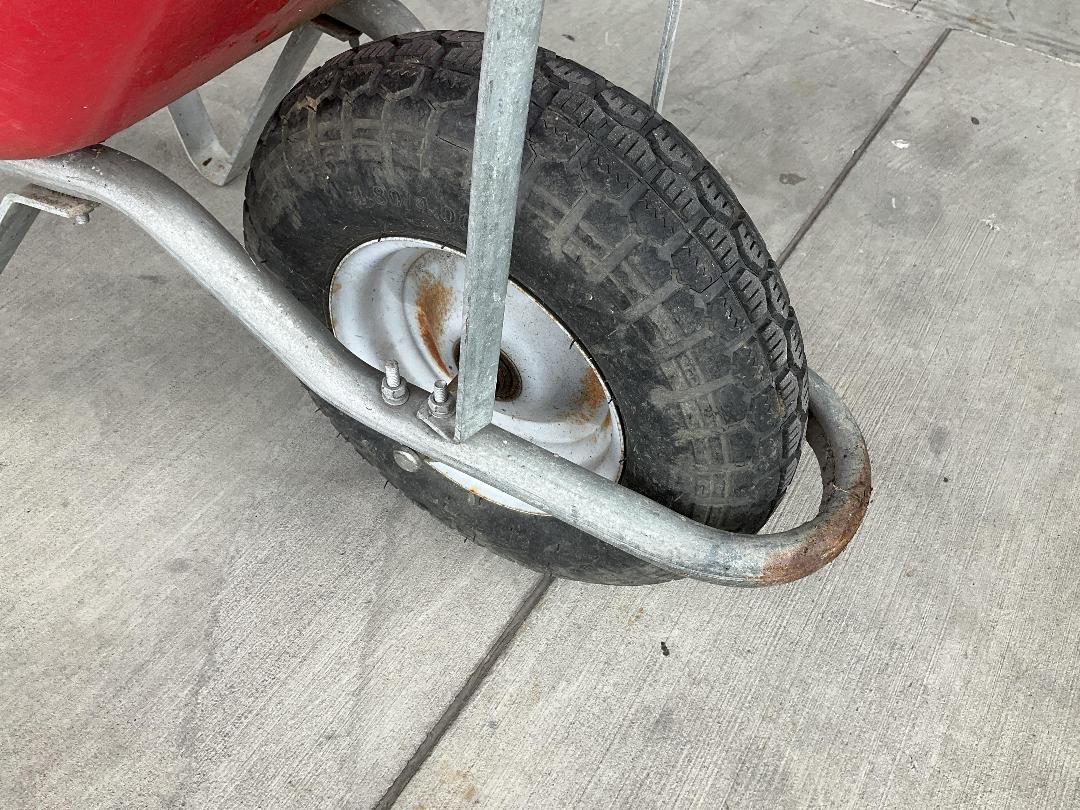 Photo '13' of Greens Red Coloured Wheelbarrow