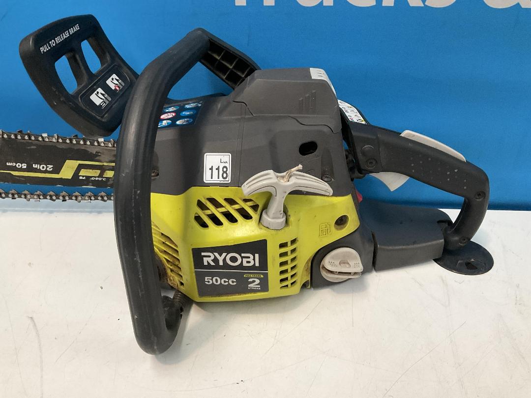 Photo '6' of Ryobi Petrol Chainsaw - Model RCS5050