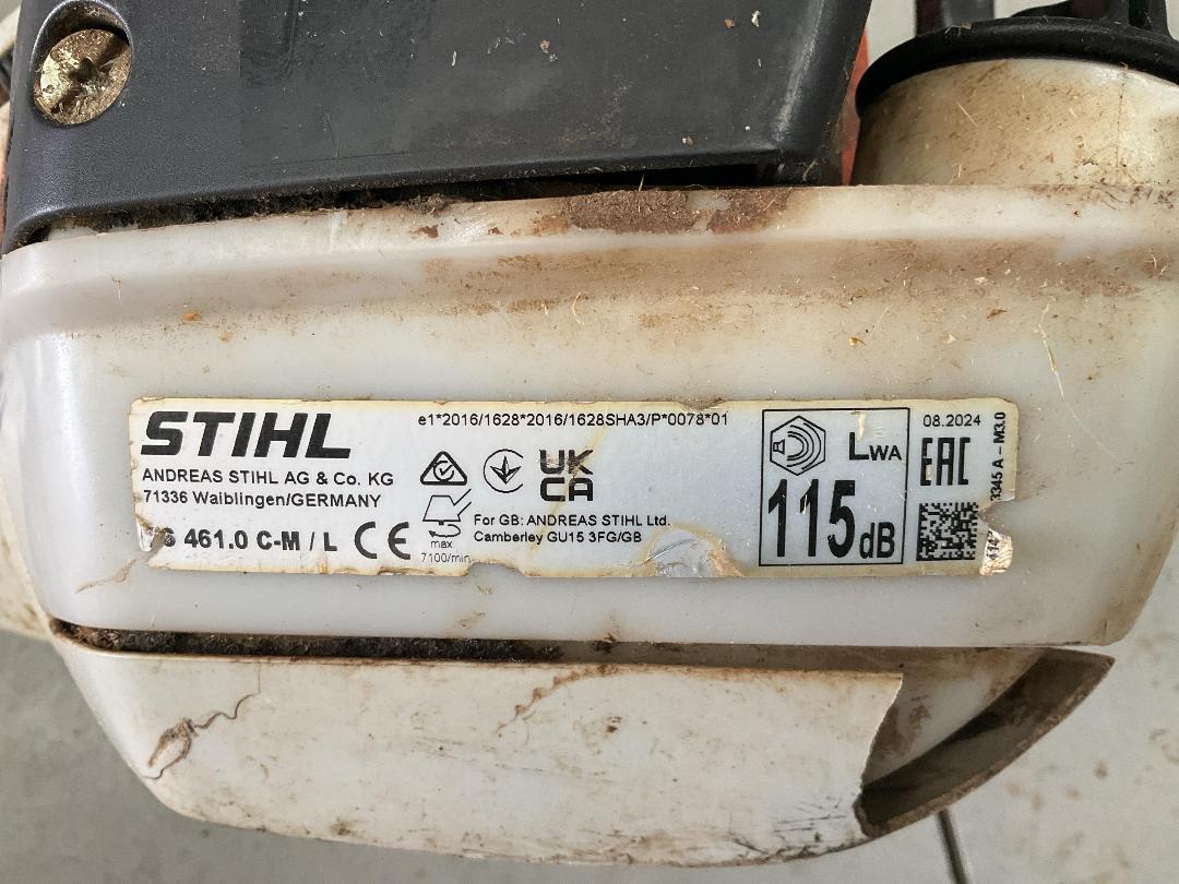 Photo '7' of Stihl -  FS 461 C Petrol Clearing Saw (w/ Line Trimmer Head)