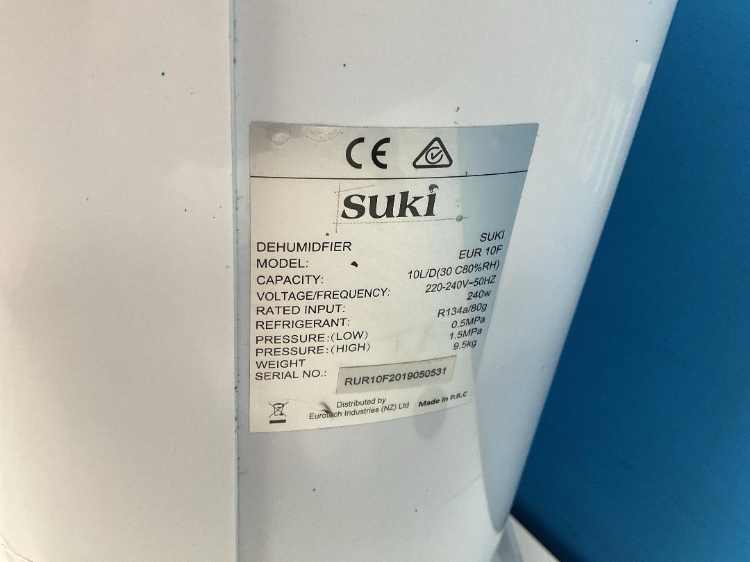 Photo '2' of Suki Dehumidifier - Model EUR 10F