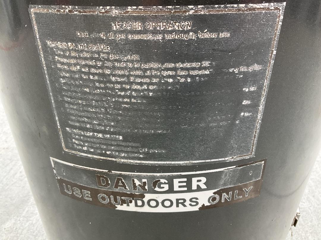 Photo '4' of Outdoor Heater or Similar - Model LFH-B-XX Photo '4' of Outdoor Heater or Similar - Model LFH-B-XX