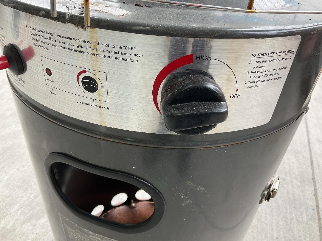 Photo '9' of Outdoor Heater or Similar - Model LFH-B-XX Photo '9' of Outdoor Heater or Similar - Model LFH-B-XX