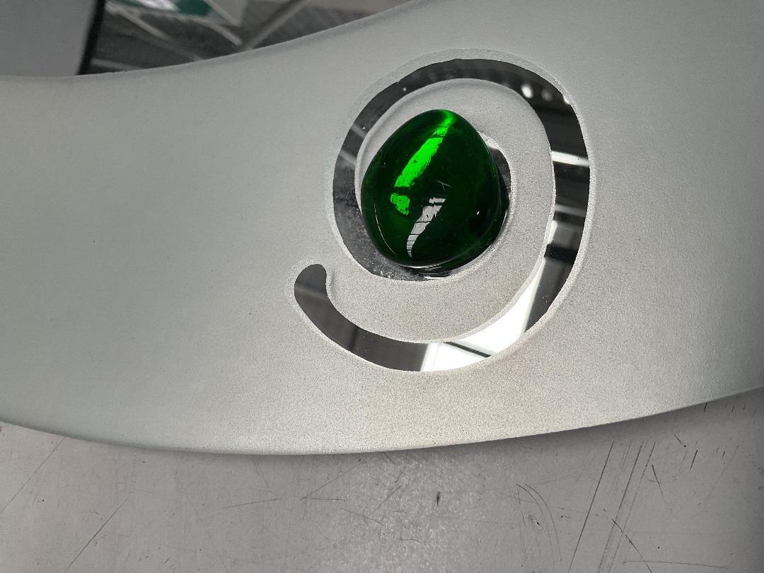 Photo '2' of Oval Shaped Wall Mirror