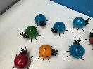 Thumbnail '2' of 20x Ladybug Wall Hangings *New*