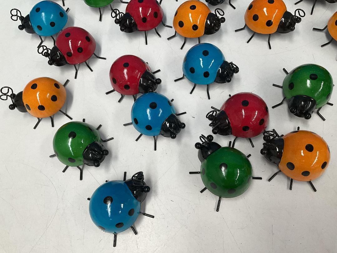 Photo '4' of 32x Ladybug Wall Hangings *New*