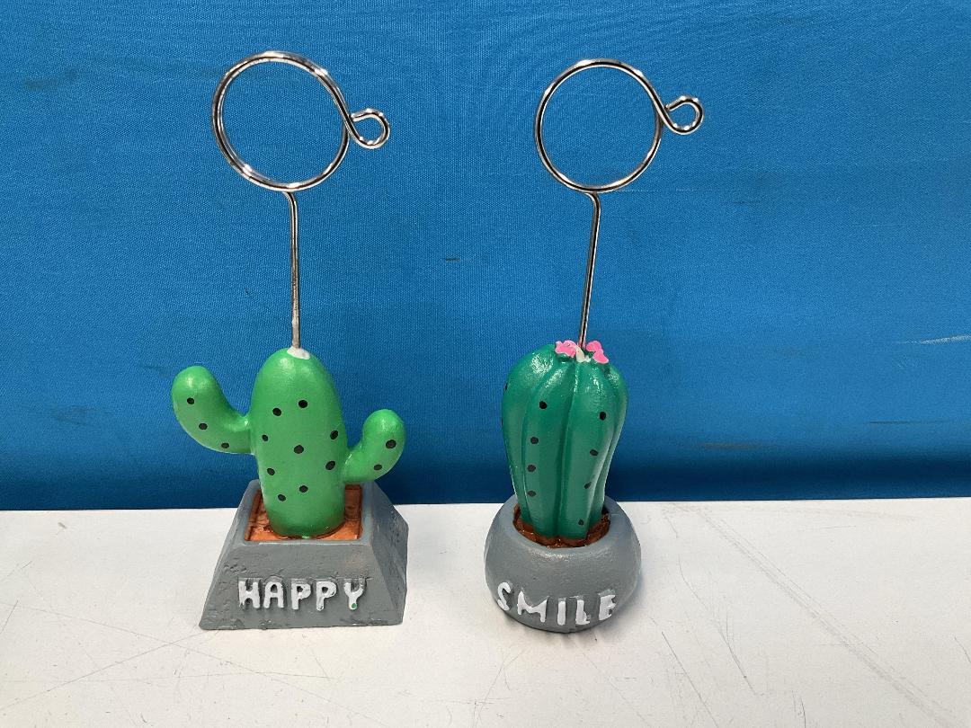 Photo '2' of 33x Cactus Note Holders *NEW* Photo '2' of 33x Cactus Note Holders *NEW*