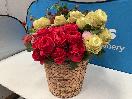 Thumbnail '5' of Assortment of Various Artificial Flowers in a Basket