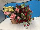Thumbnail '9' of Assortment of Various Artificial Flowers in a Basket
