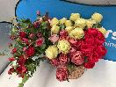 Thumbnail '11' of Assortment of Various Artificial Flowers in a Basket
