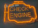 Thumbnail '1' of “Check Engine” LED Neon Sign - *New*