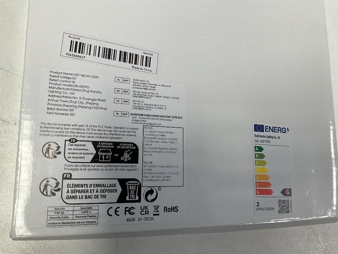 Photo '9' of “Check Engine” LED Neon Sign - *New*