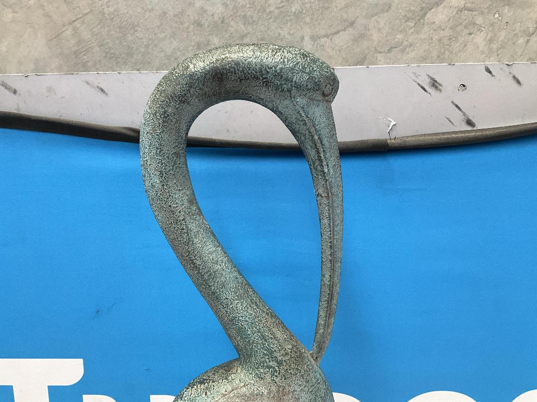 Photo '5' of Blue Coloured Wooden-Like Bird Ornament