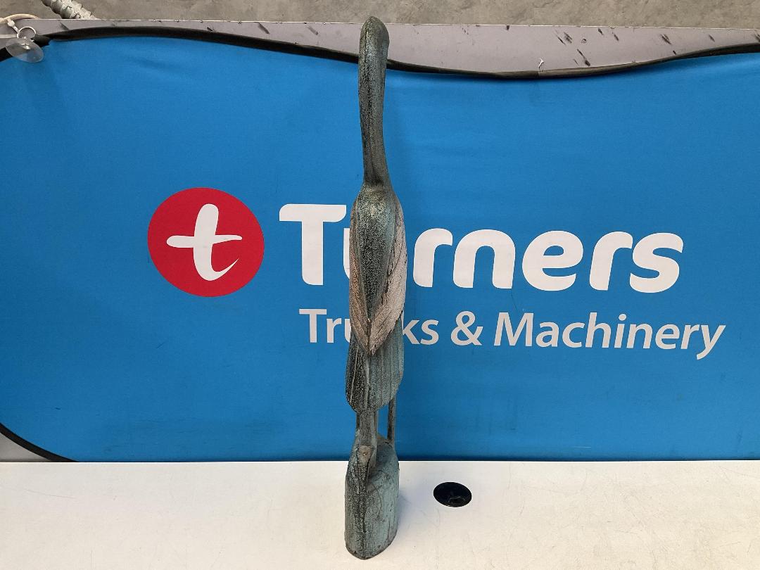 Photo '8' of Blue Coloured Wooden-Like Bird Ornament