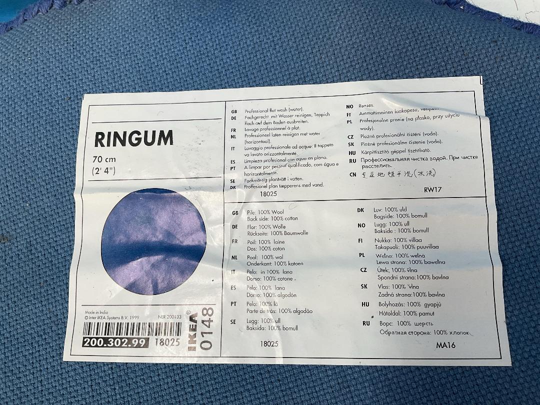 Photo '14' of Home Decor Items - Blue Circular Mat, Woven Place Mats or Similar Etc