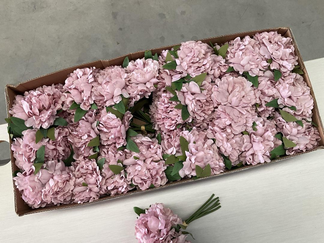 Photo '4' of High Quality Artificial Flowers - Peony (Dusty Purple) *NEW*