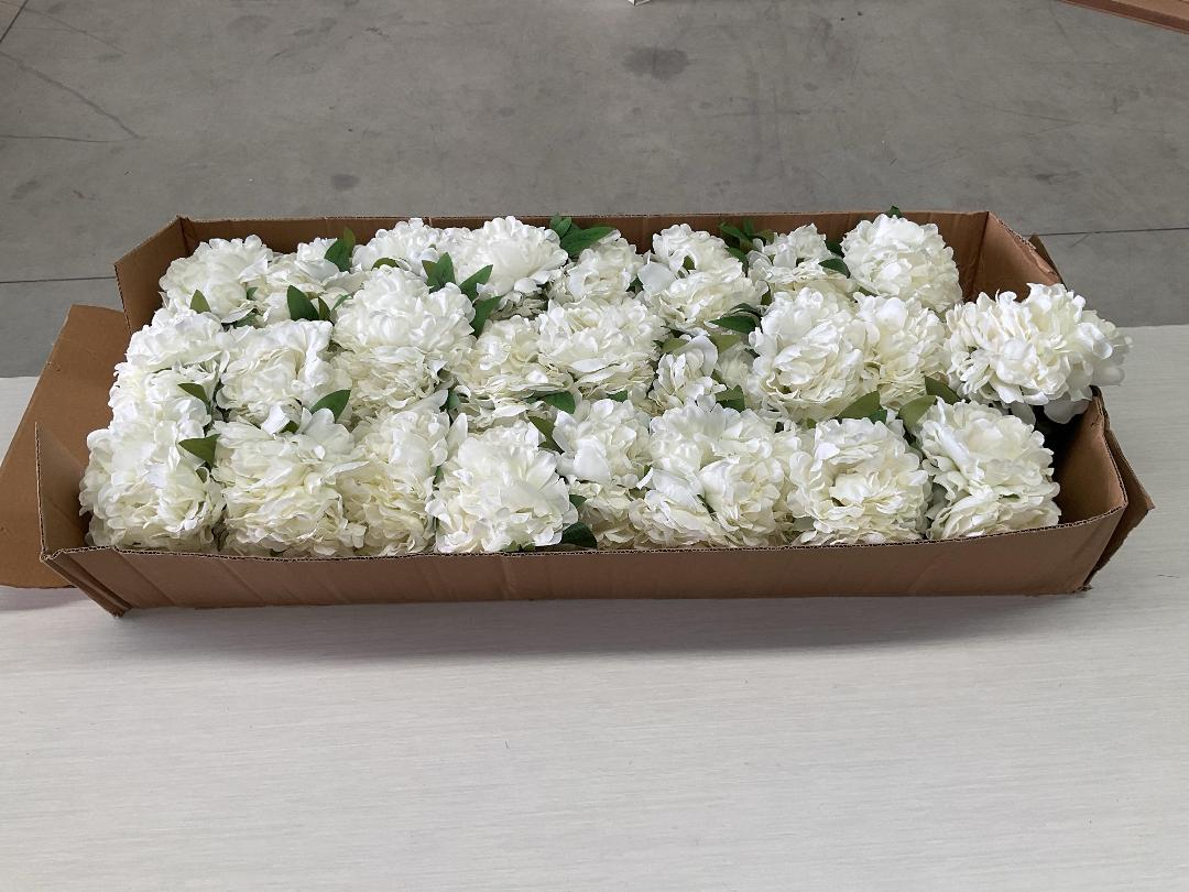 Photo '4' of High Quality Artificial Flowers - Peony (White) *NEW*