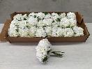 Thumbnail '1' of High Quality Artificial Flowers - Peony (White) *NEW*