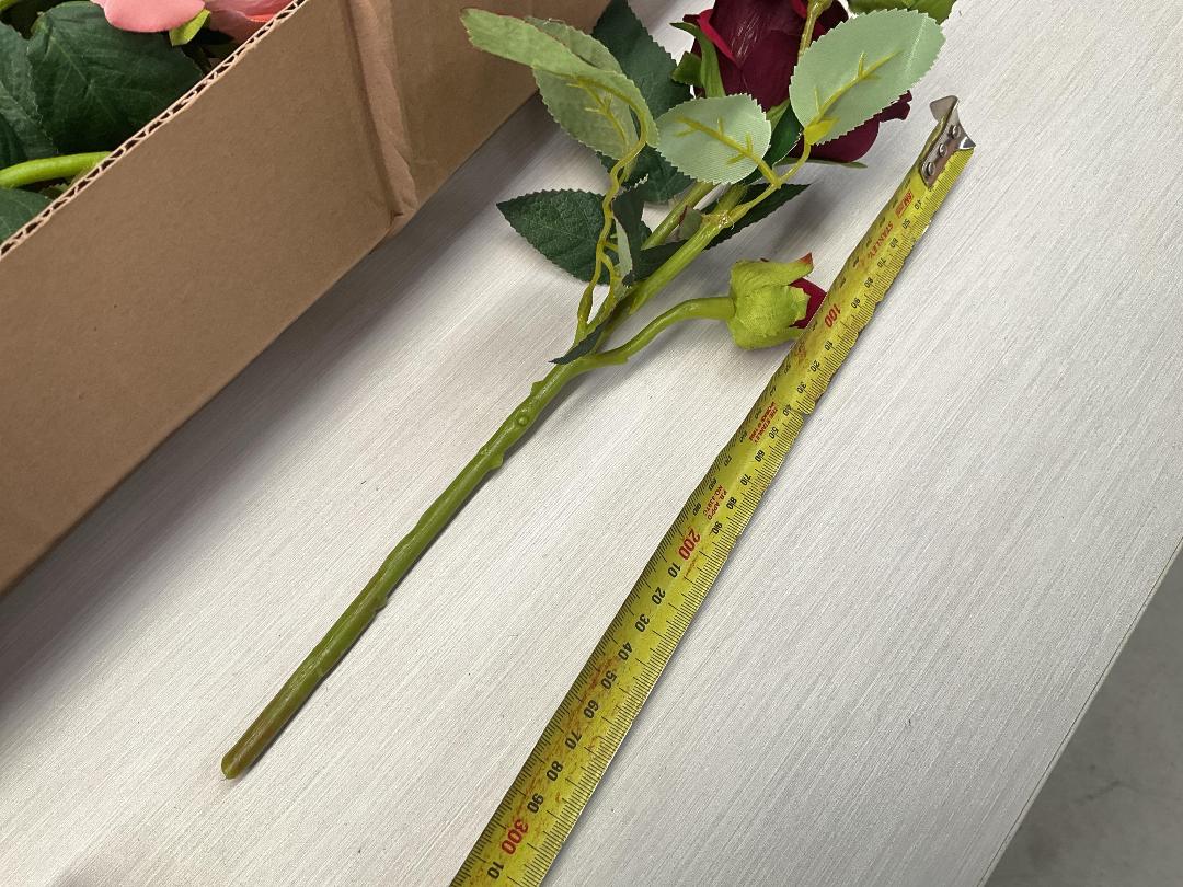 Photo '4' of High Quality Artificial Flowers - Rose ( Burgundy , Blush & Pink ) *NEW*