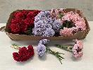 Thumbnail '1' of High Quality Artificial Flowers - Carnation (Red Pink Purple) *NEW*