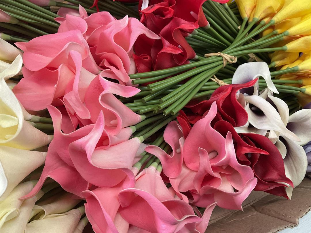 Photo '6' of High Quality Artificial Flowers - Real Touch Calla Lily (Assorted) *NEW*