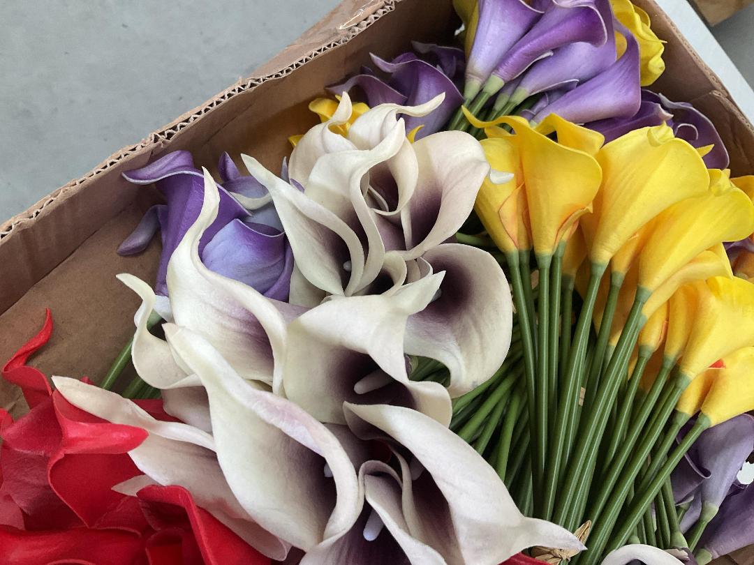 Photo '8' of High Quality Artificial Flowers - Real Touch Calla Lily (Assorted) *NEW*
