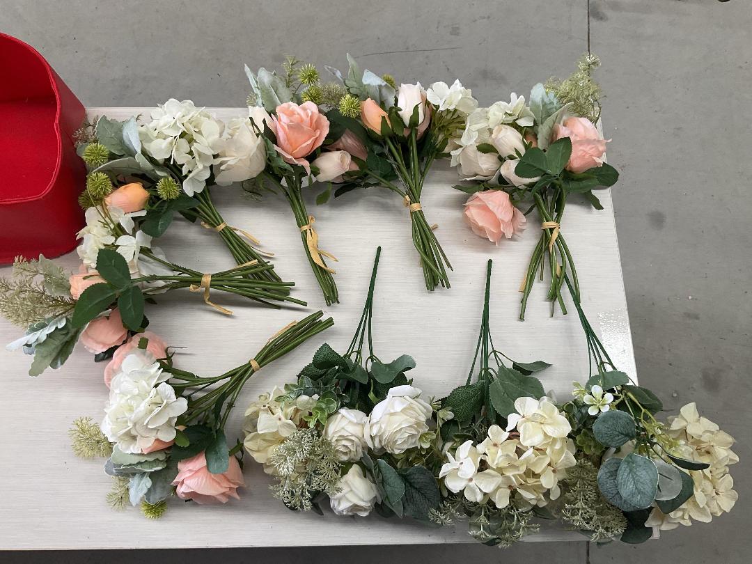 Photo '5' of High Quality Artificial Flowers - Bouquet (Rose & Hydrangea Etc) *NEW*
