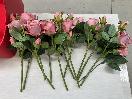 Thumbnail '4' of High Quality Artificial Flowers - Rose & Bud (Dusty Pink) *NEW*