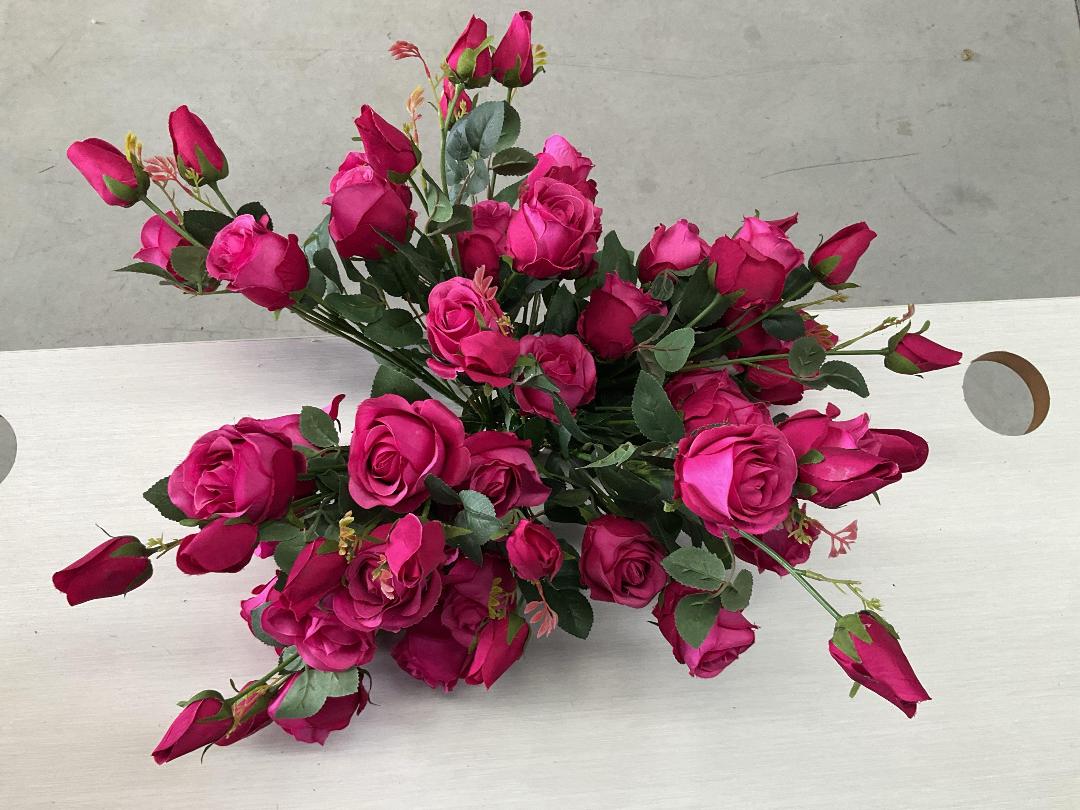 Photo '4' of High Quality Artificial Flowers - Rose (Fuchsia) *NEW*