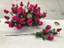 Thumbnail '2' of High Quality Artificial Flowers - Rose (Fuchsia) *NEW*