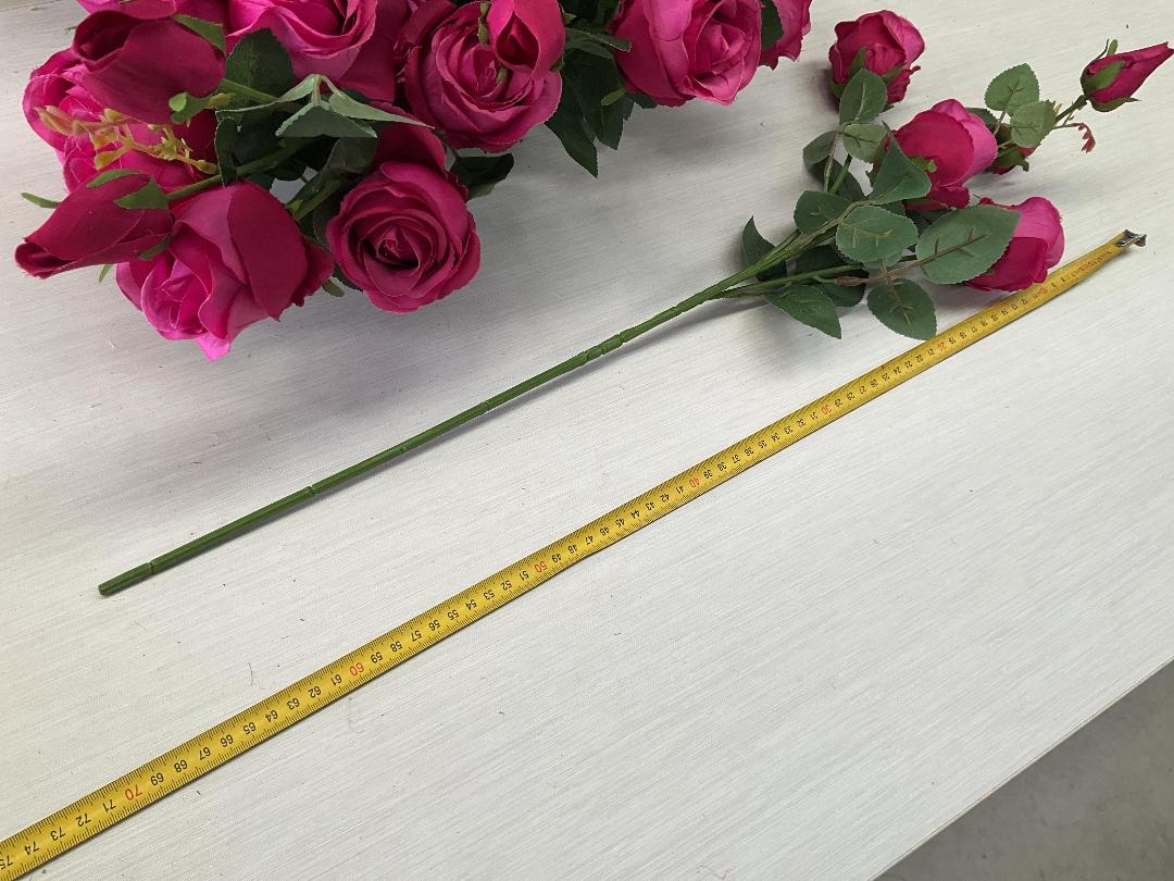 Photo '3' of High Quality Artificial Flowers - Rose (Fuchsia) *NEW*