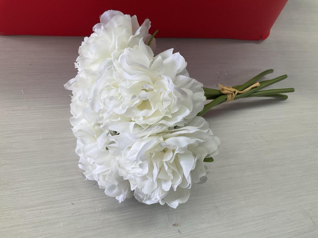 Photo '3' of High Quality Artificial Flowers - Peony (White) *NEW*