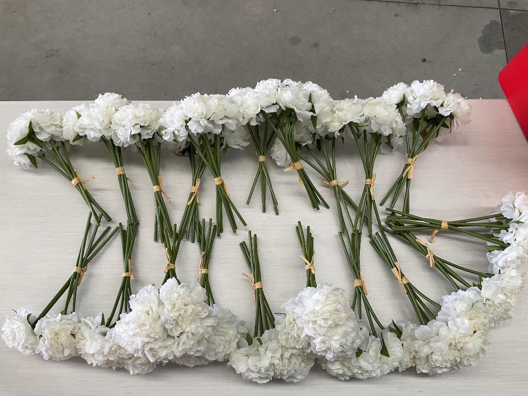 Photo '2' of High Quality Artificial Flowers - Peony (White) *NEW*