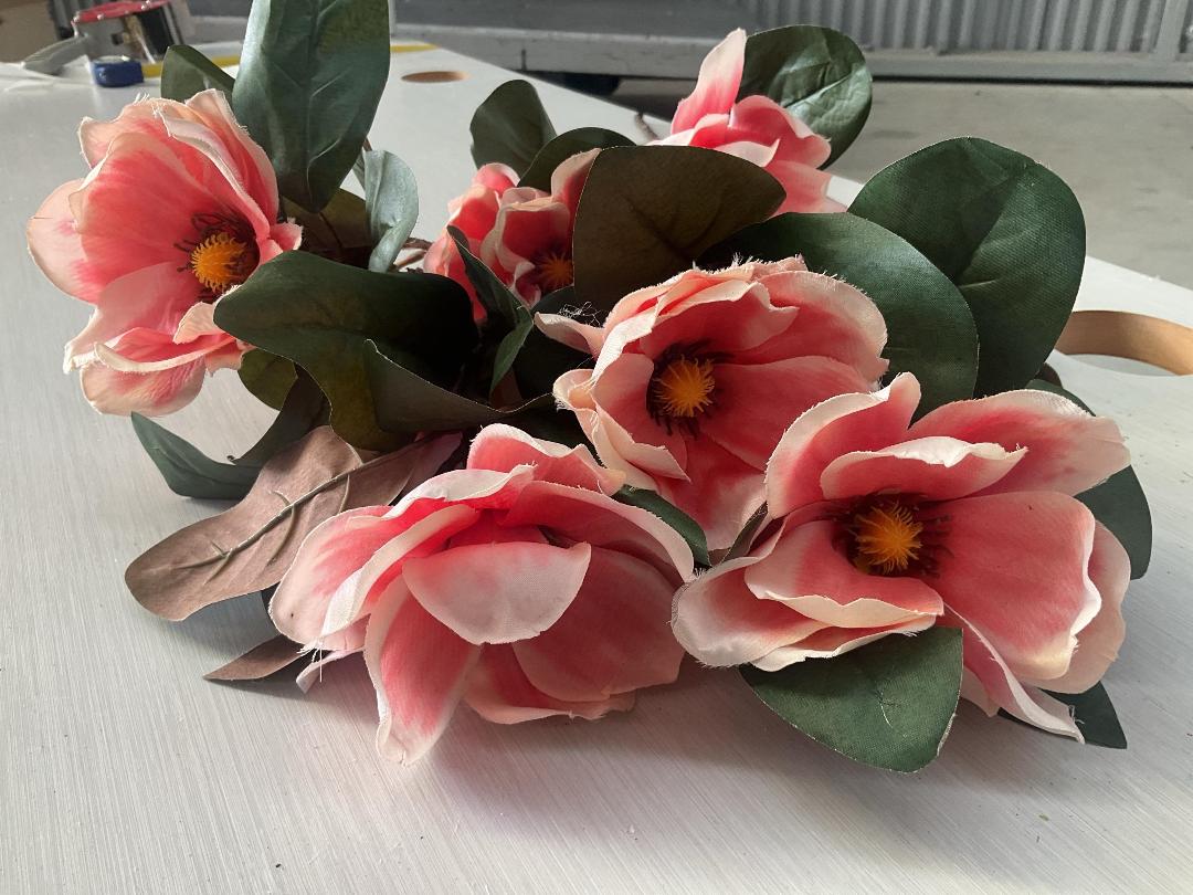 Photo '3' of High Quality Artificial Flowers - Magnolia (4pce) *NEW*