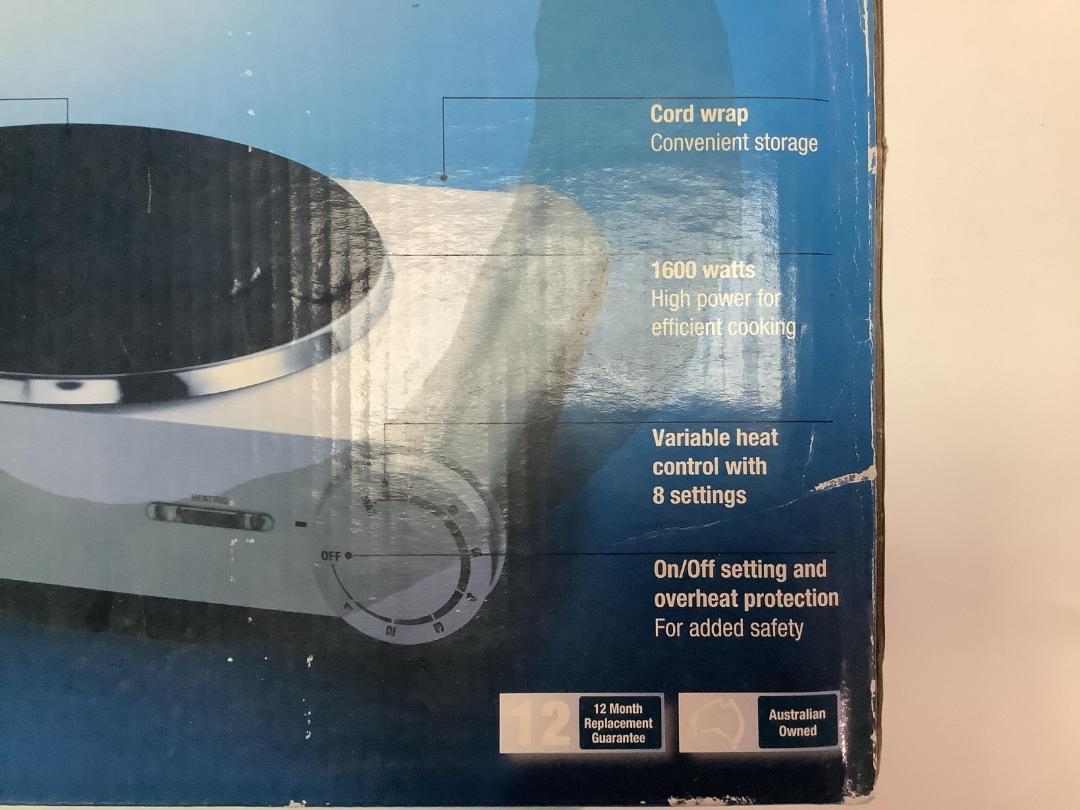 Great Deal On BREVILLE Single Electric Hot Plate 24259564 Turners