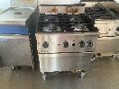 Thumbnail '1' of Zanussi commercial 4 burner gas oven
