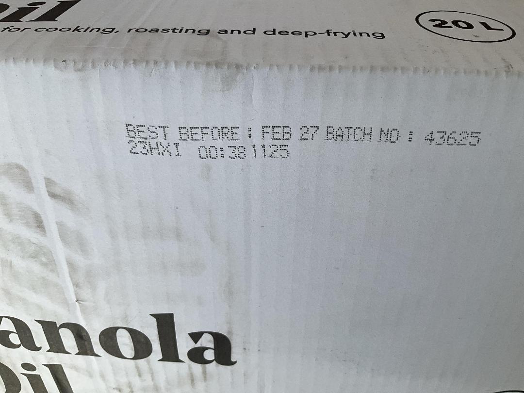 Photo '4' of 20L of Canola Oil