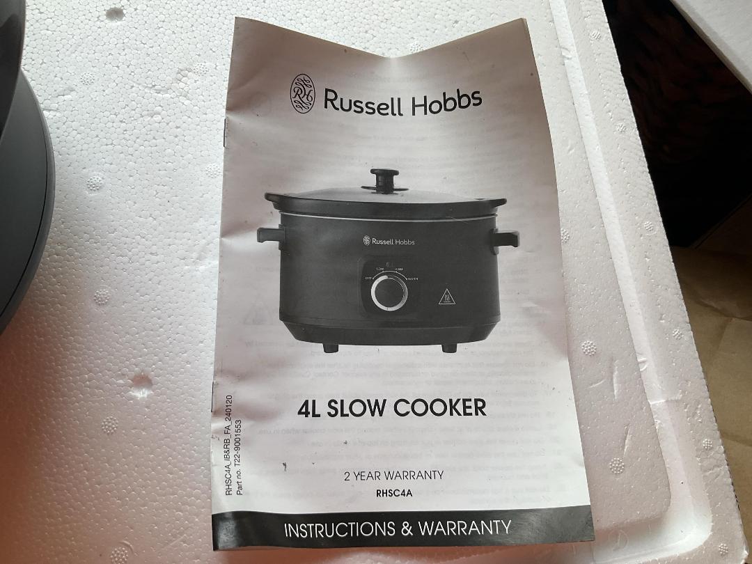 Photo '3' of Russell Hobbs 4L Slow Cooker