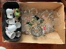 Thumbnail '1' of Box of Miscellaneous Glassware and Sauce Jugs