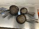 Thumbnail '2' of Bulk lot of steel Frying pans