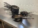 Thumbnail '3' of Bulk lot of steel Frying pans