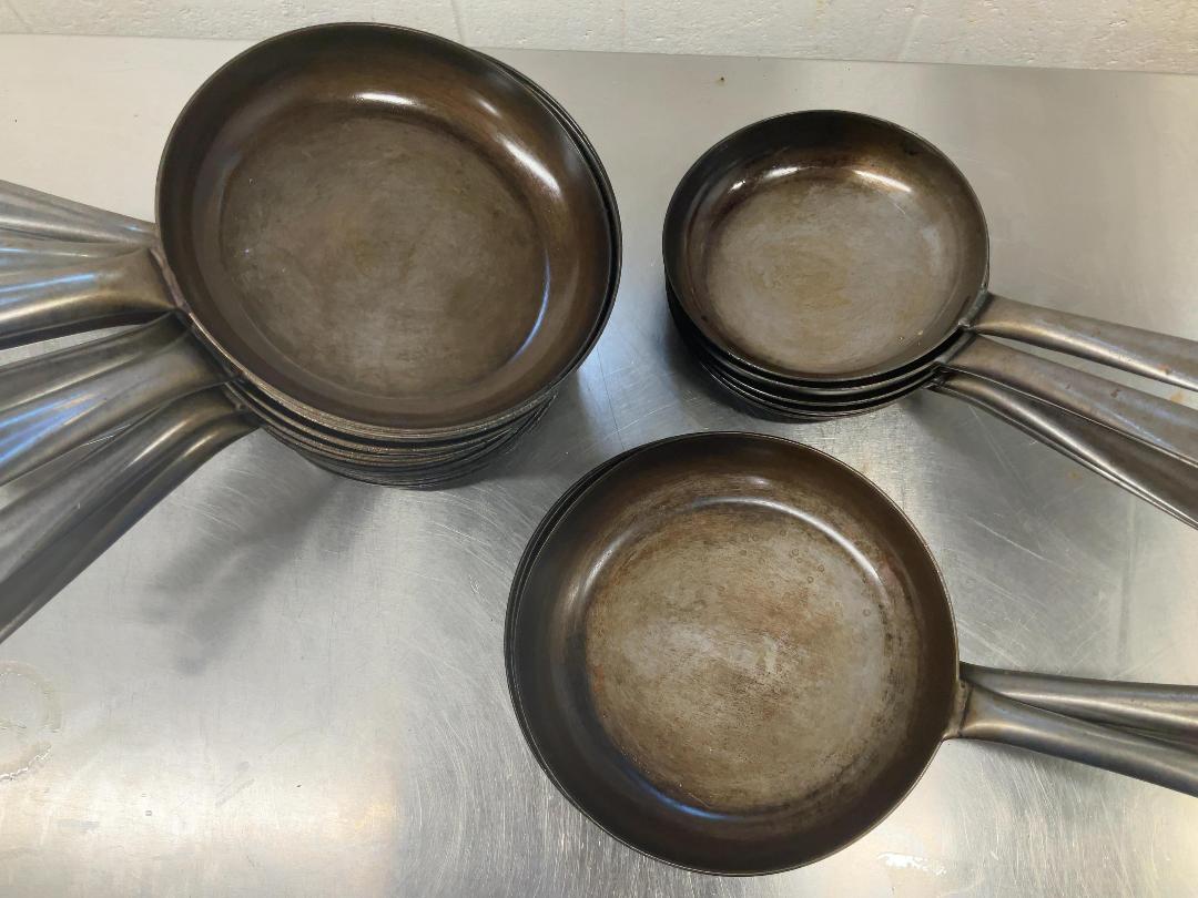 Photo '4' of Bulk lot of steel Frying pans