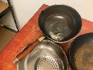 Thumbnail '3' of Woks & a frying pan